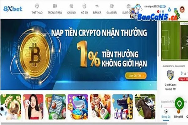 Hệ thống sản phẩm tại 8xbet được Bắn cá đánh giá cực cao